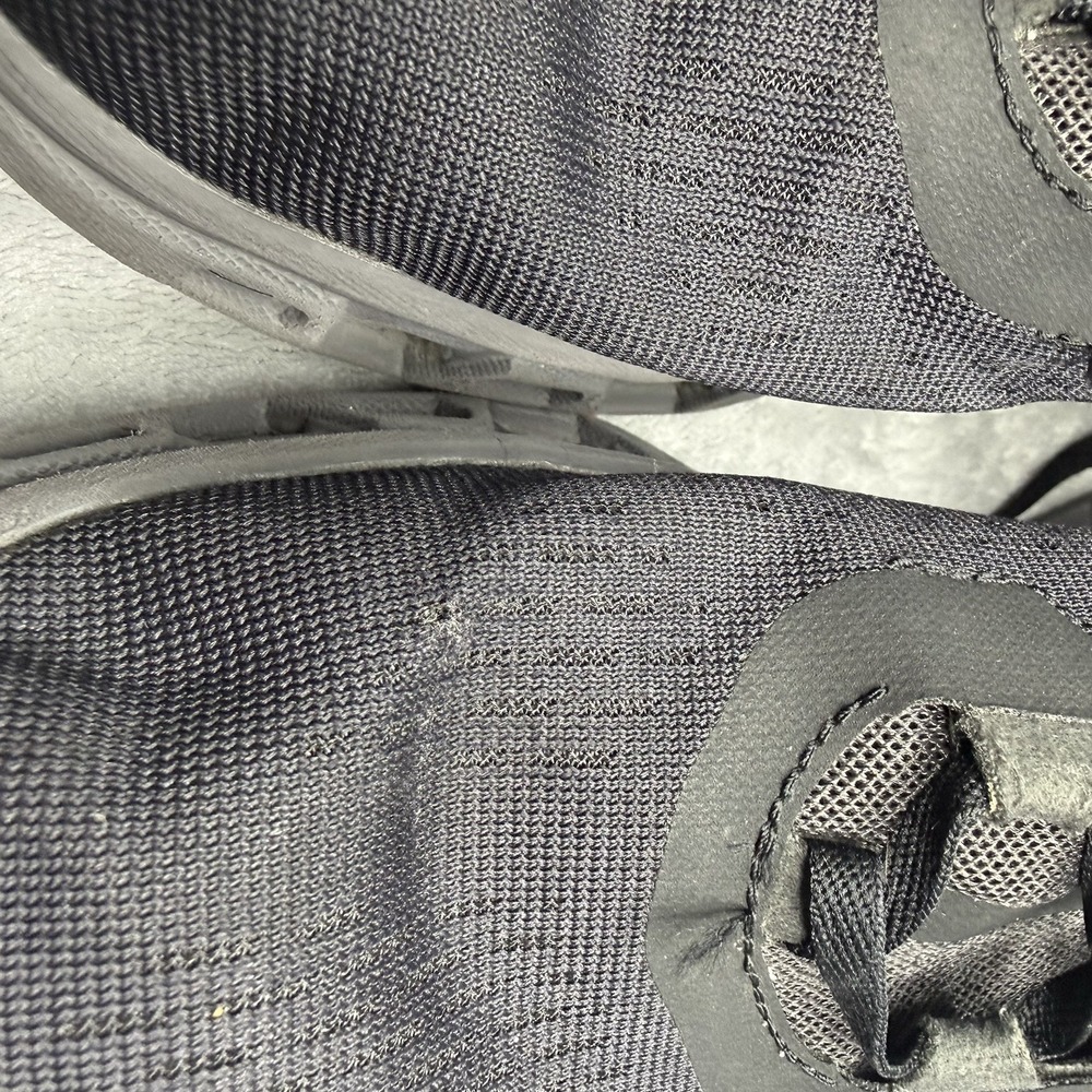 On Cloudmonster Women's 8.5 Black Gray CloudTec Running Shoes Sneakers - Picture 7 of 11